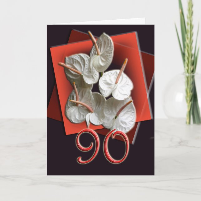 90th Birthday Celebration Invitation (Front)