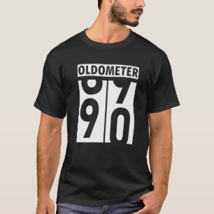 90Th Birthday Funny Vintage Tees 90 Years Old Oldo