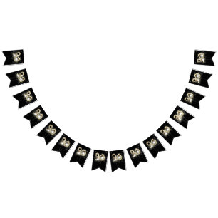 90th Birthday Party Sparklers  Bunting Flags