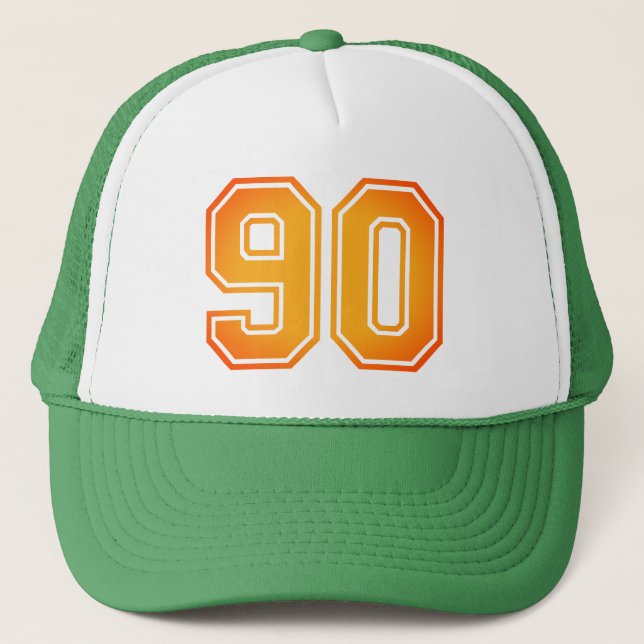 90th Birthday Party Trucker Hat (Front)