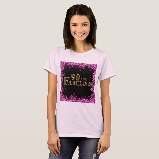 90th Birthday  T-Shirt (Front Full)