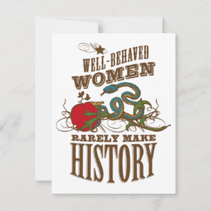 90th Birthday - Wild Woman Make History Invitation