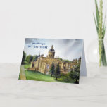 90th Birthday Wishes Castle Howard York Painting Card<br><div class="desc">Designed based on watercolor painting of Castle Howard in North Yorkshire,  England by myself Farida Greenfield. A stunning garden and grand architecture of a stately home in North Yorkshire,  England. The design is for 90th Birthday,  personalize your message on the card.</div>