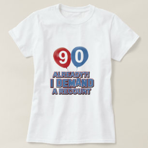 90th year birthday designs T-Shirt