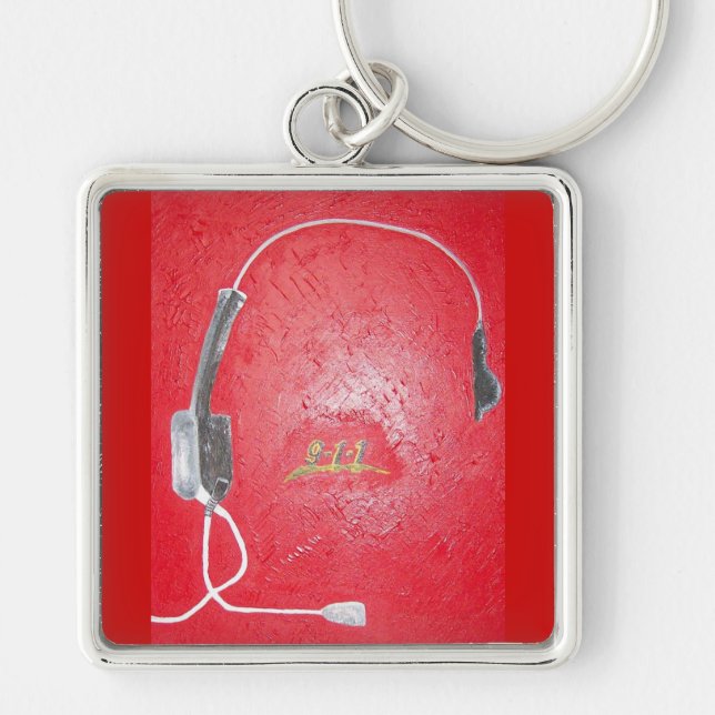 911 Dispatch Centre Keychain (Front)