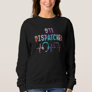 911 Dispatcher Cute Colourful Sweatshirt