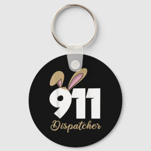 911 Dispatcher Easter Pullover Hoodie  Keychain