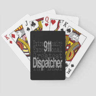 911 Dispatcher Extraordinaire Playing Cards