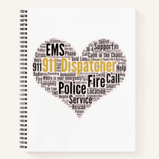 911 Dispatcher Word Cloud Coffee Mug Notebook