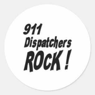 911 Dispatchers Rock! Sticker