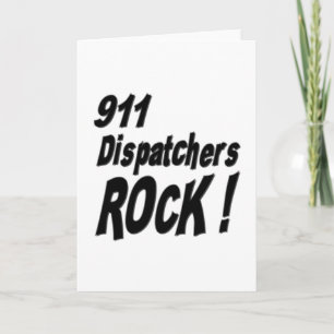911 Le Rock Dispatcher ! Carte verte