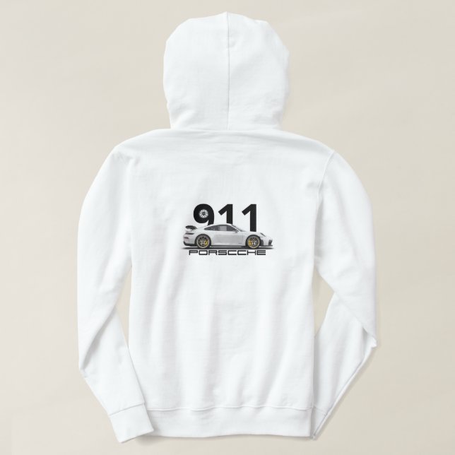 911 Sweat - shirt à capuche (Design dos)