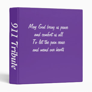 911 tribute binders