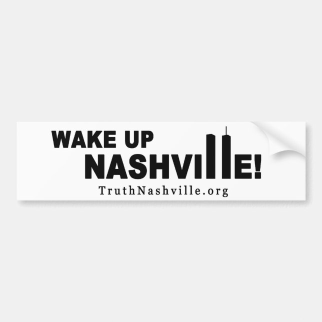 911 truth bumpersticker bumper sticker (Front)