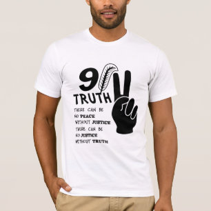 911 Truth No Peace Without Justice T-Shirt