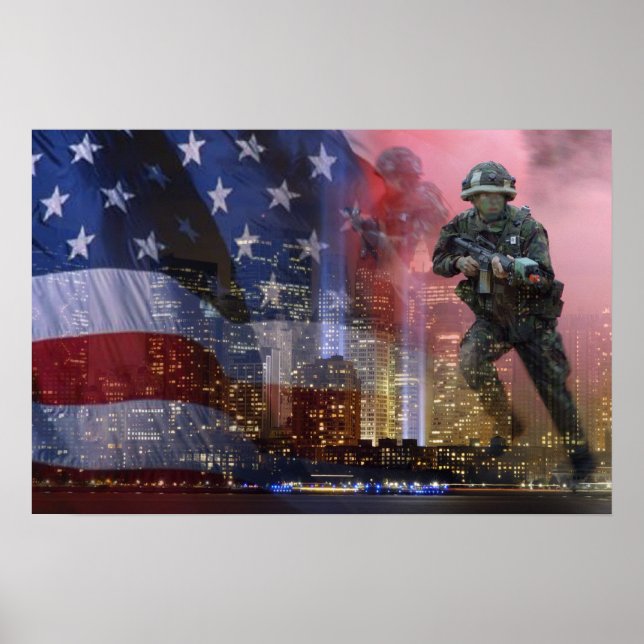 911 Twin Towers Poster (Front)
