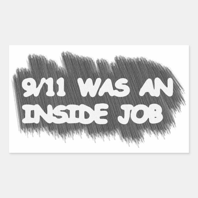 911 was an inside job sticker (Front)