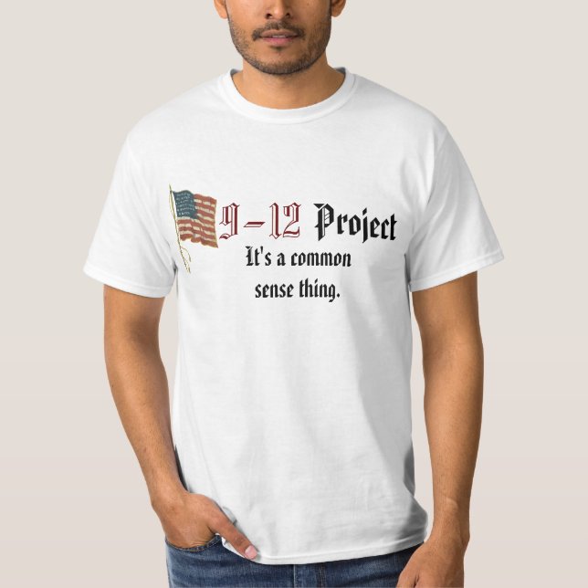 912 Project A Common Sense Thing T-Shirt (Front)