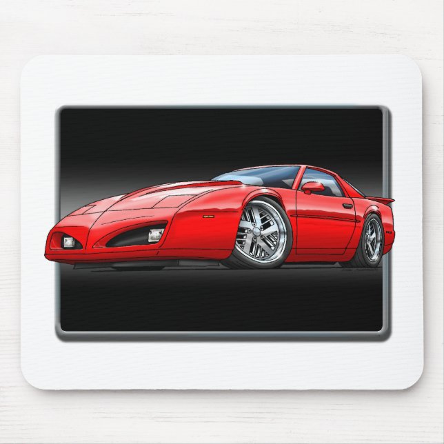 91_92_Firebird_Red Mouse Pad (Front)