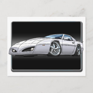 91_92_Firebird_White Postcard