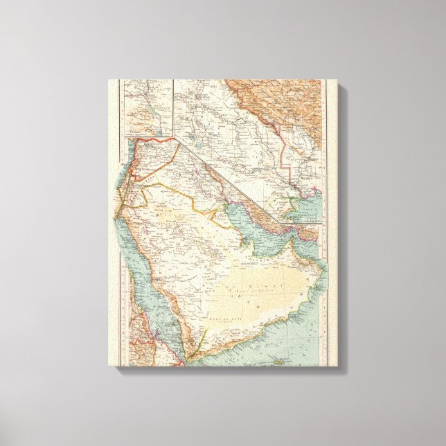 91 Arabia Canvas Print (Front)