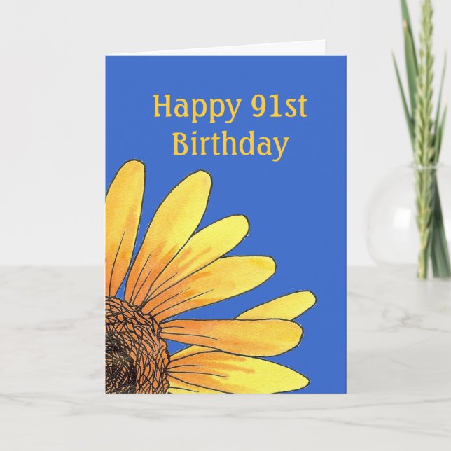 91st Birthday Card (Front)