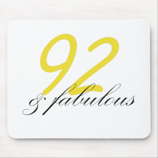 92 & Fabulous Mouse Pad