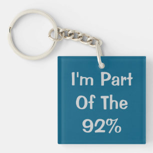 92% KEYCHAIN