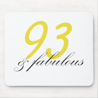 93 & Fabulous Mouse Pad