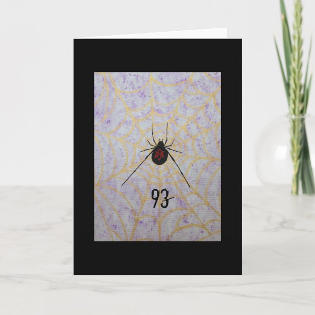 93 Redback Greetings Card (Front)