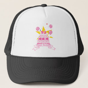 93 Year Old Birthday Cake Trucker Hat