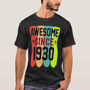 93 Year Old Vintage 1930  93nd Birthday T-Shirt