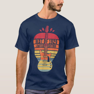 93 Years Old Birthday Best Of 1929 Limited Edition T-Shirt