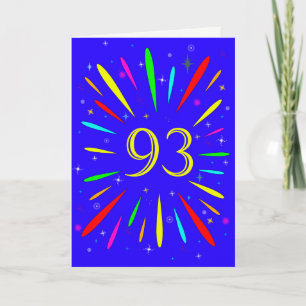 93e carte d'explosion anniversaire