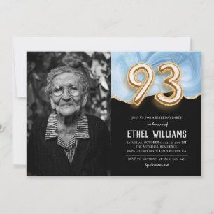 93rd Birthday Party Invitation