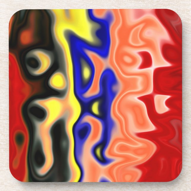 94 Alt Abstract:  Modern Art Coaster (Front)