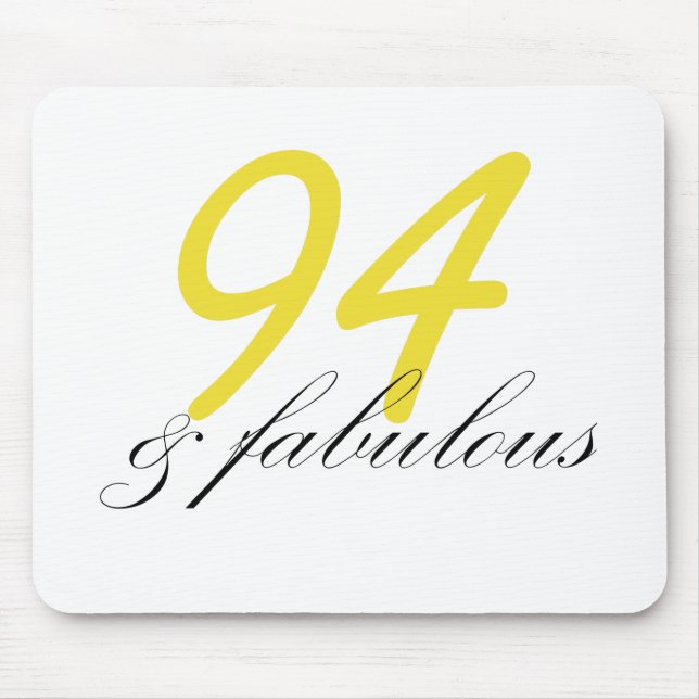 94 & Fabulous Mouse Pad (Front)