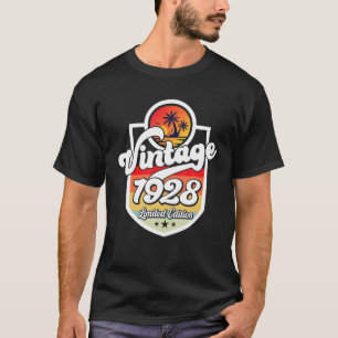 94 Years Old Vintage 1928 Limited Edition 94Th Bir T-Shirt