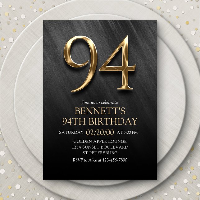 94th Birthday Invitation (Creator Uploaded)