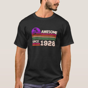 94th Birthday Men Women Awesome Since 1928 T-Shirt