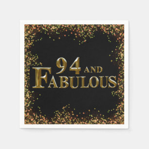 94th Birthday  Napkin