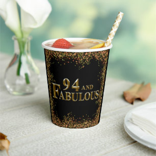 94th Birthday  Paper Cups
