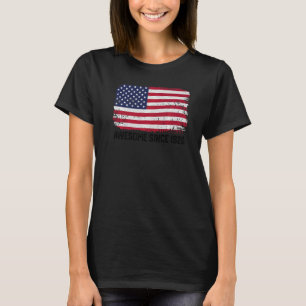 94th Birthday Vintage Usa Flag Awesome Since 1928 T-Shirt