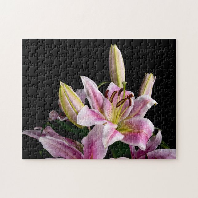 9544-Stargazer Lily Puzzle (Horizontal)