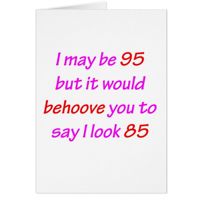 95 Behove You (Front)