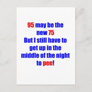 95 new 75 postcard