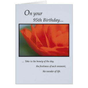 95th Birthday Flower