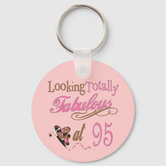 95th Birthday Keychain