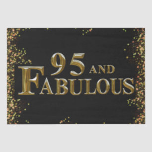 95th Birthday Tissue Paper