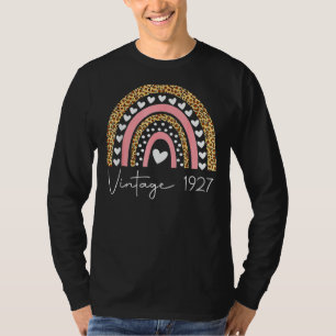 95th Birthday Vintage 1927 Rainbow Birthday T-Shirt